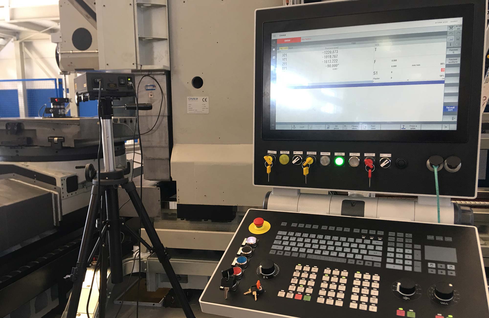 Nc programming over machining centers